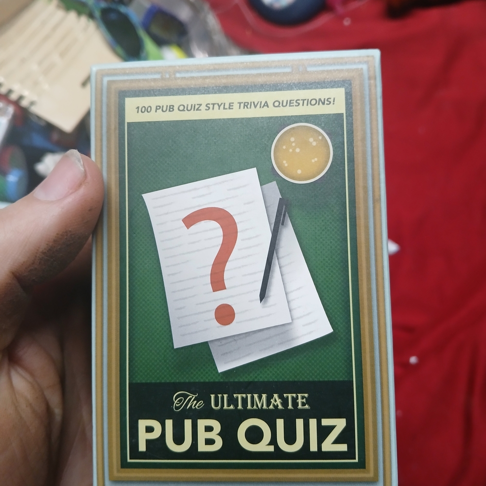 The Ultimate Pub Quiz Game - Green